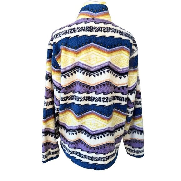 Billabong Men's Boundary Half-Zip Mock Neck Fleece Size M - Picture 9 of 16